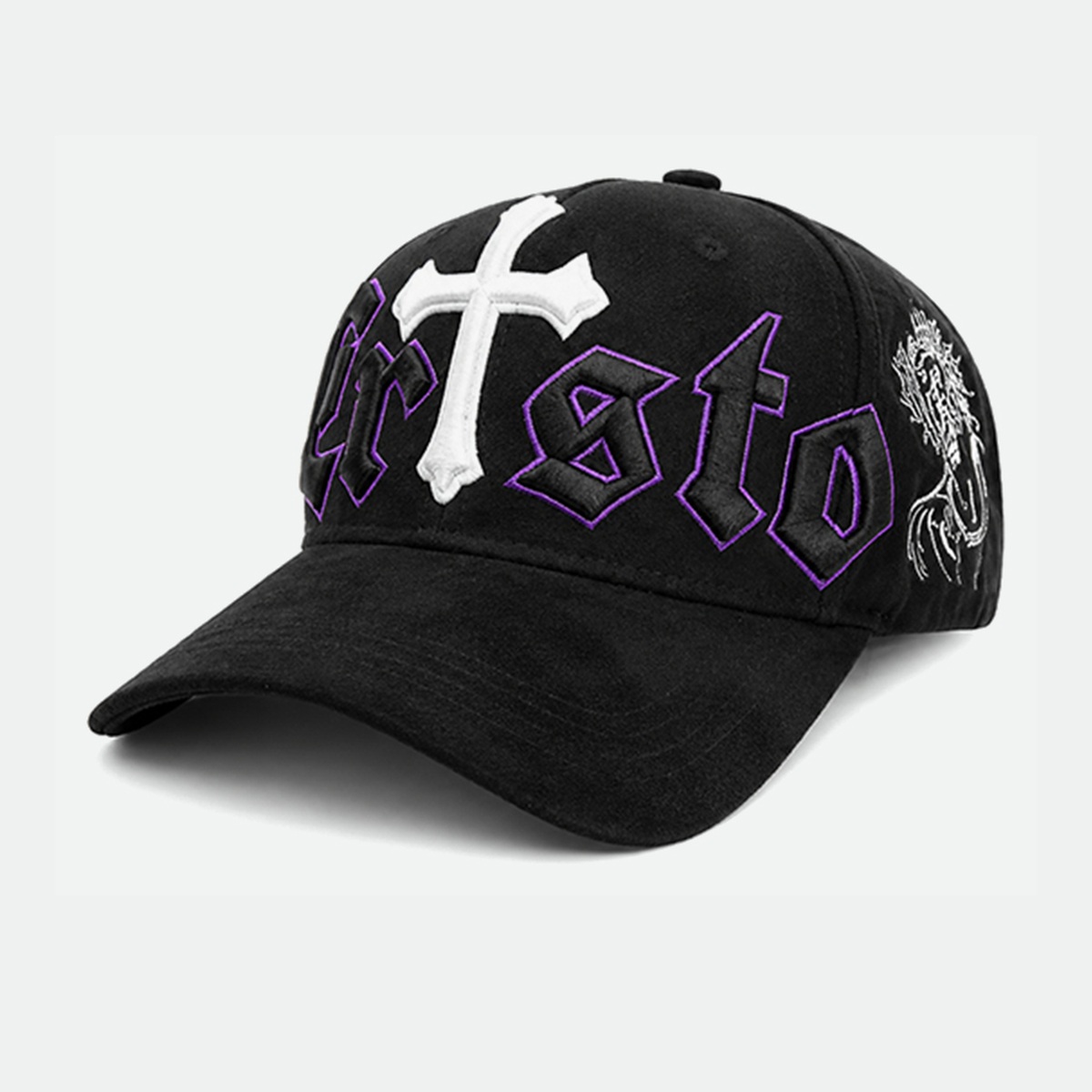 Satin Lined Gothic Embroidered Hat GH-ST04