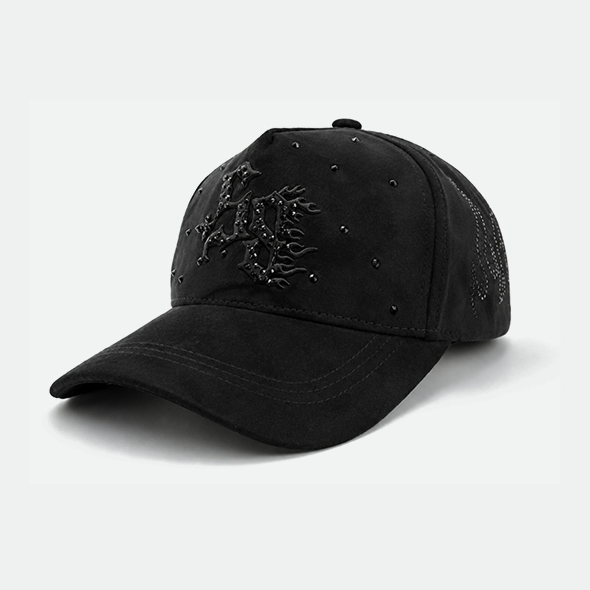Suede Studded Flame Hat – SF-SD07