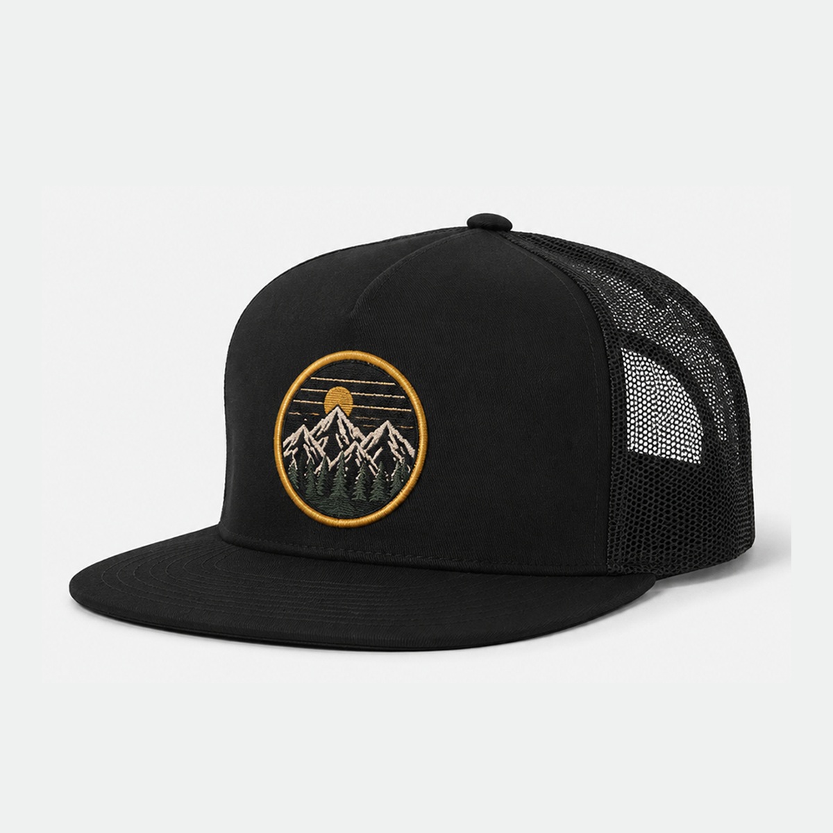 Mountain Sunrise Flat Trucker – OD-MT23