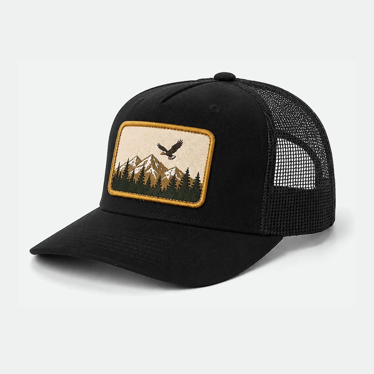 Mountain Eagle Patch Trucker Hat – OD-EG18