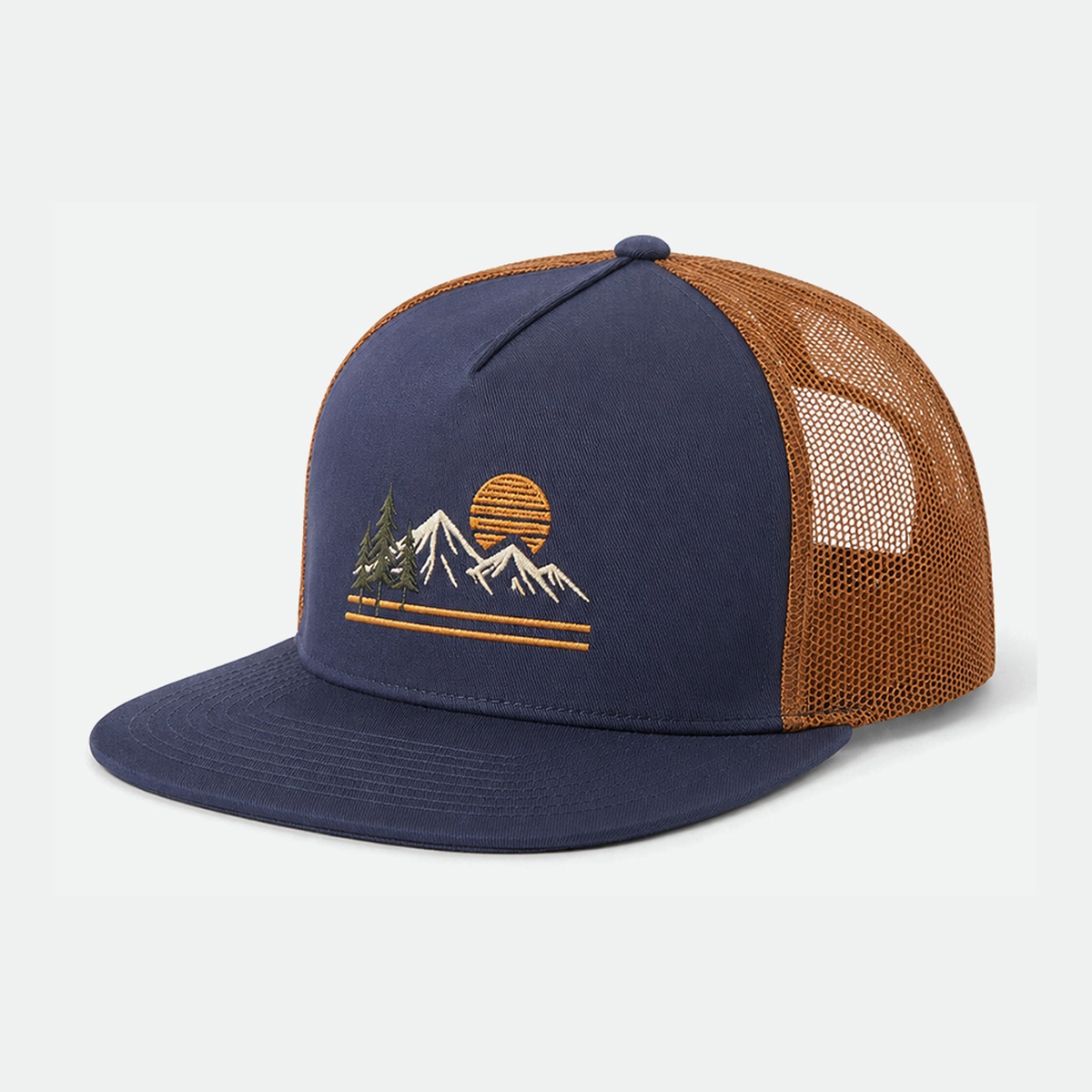 Mountain Sunset Flat Trucker – OD-NV25